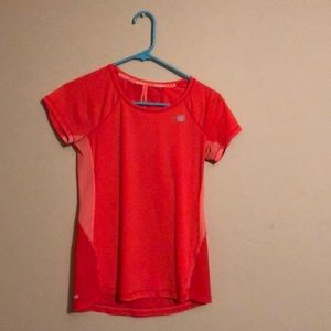 Bright Pink NB athletic tank.